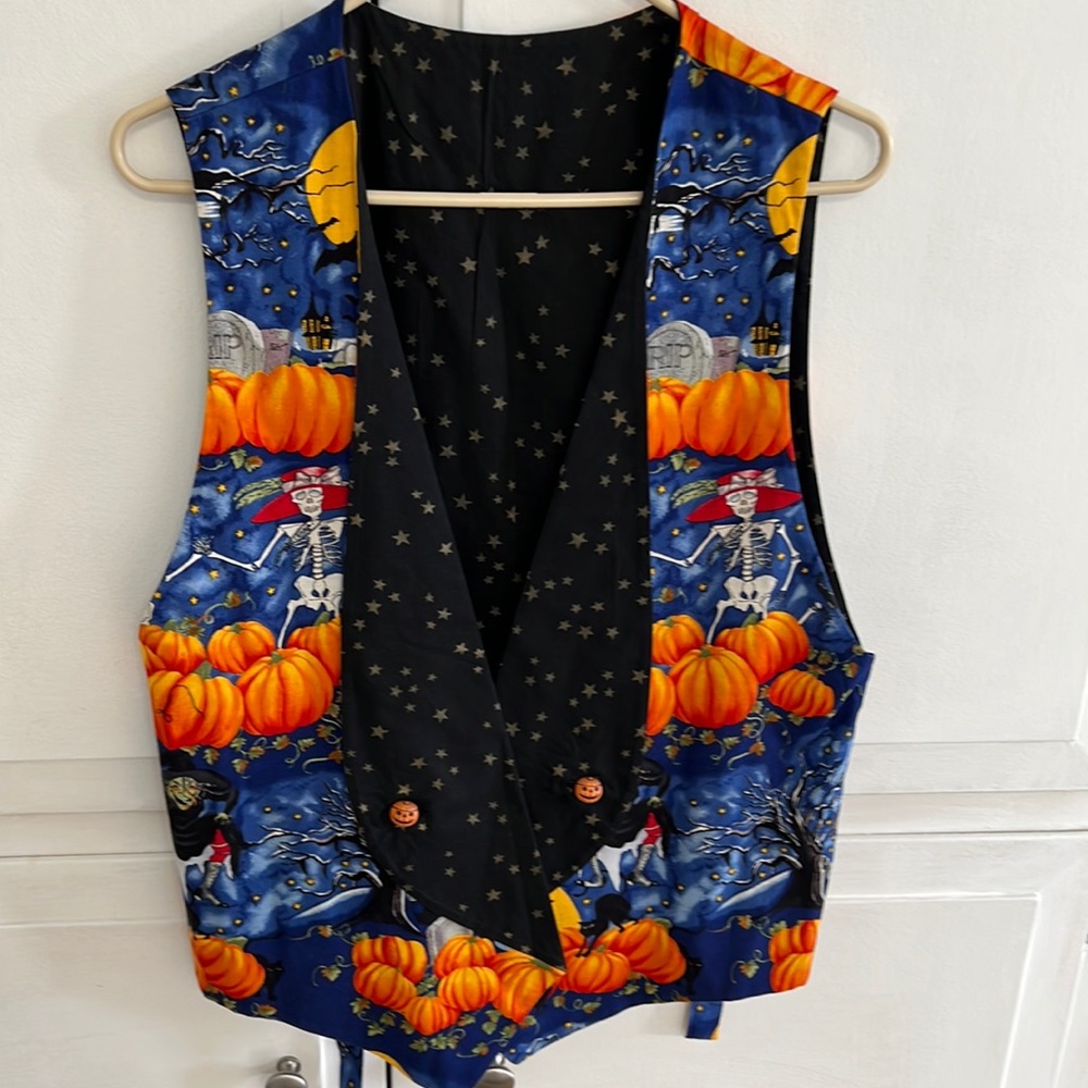 Reversible Halloween Vest